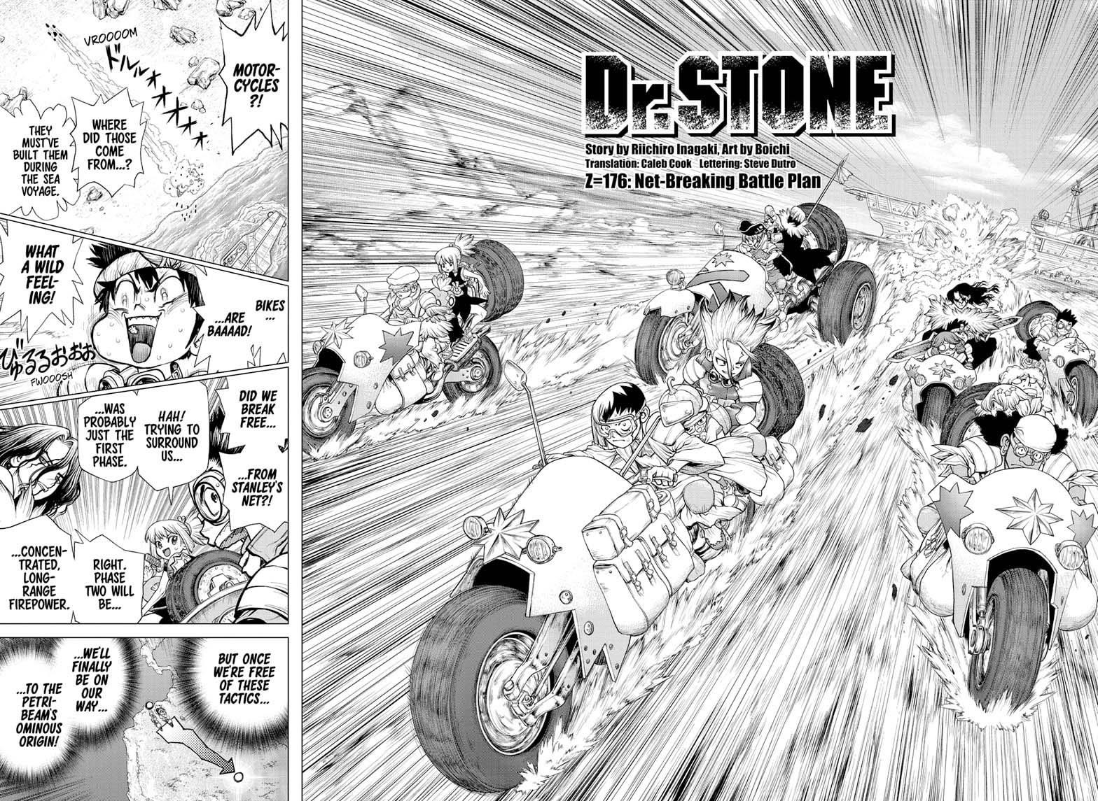 Dr. Stone Chapter 176 page 2 - Chapter 176: Net-Breaking Battle Plan