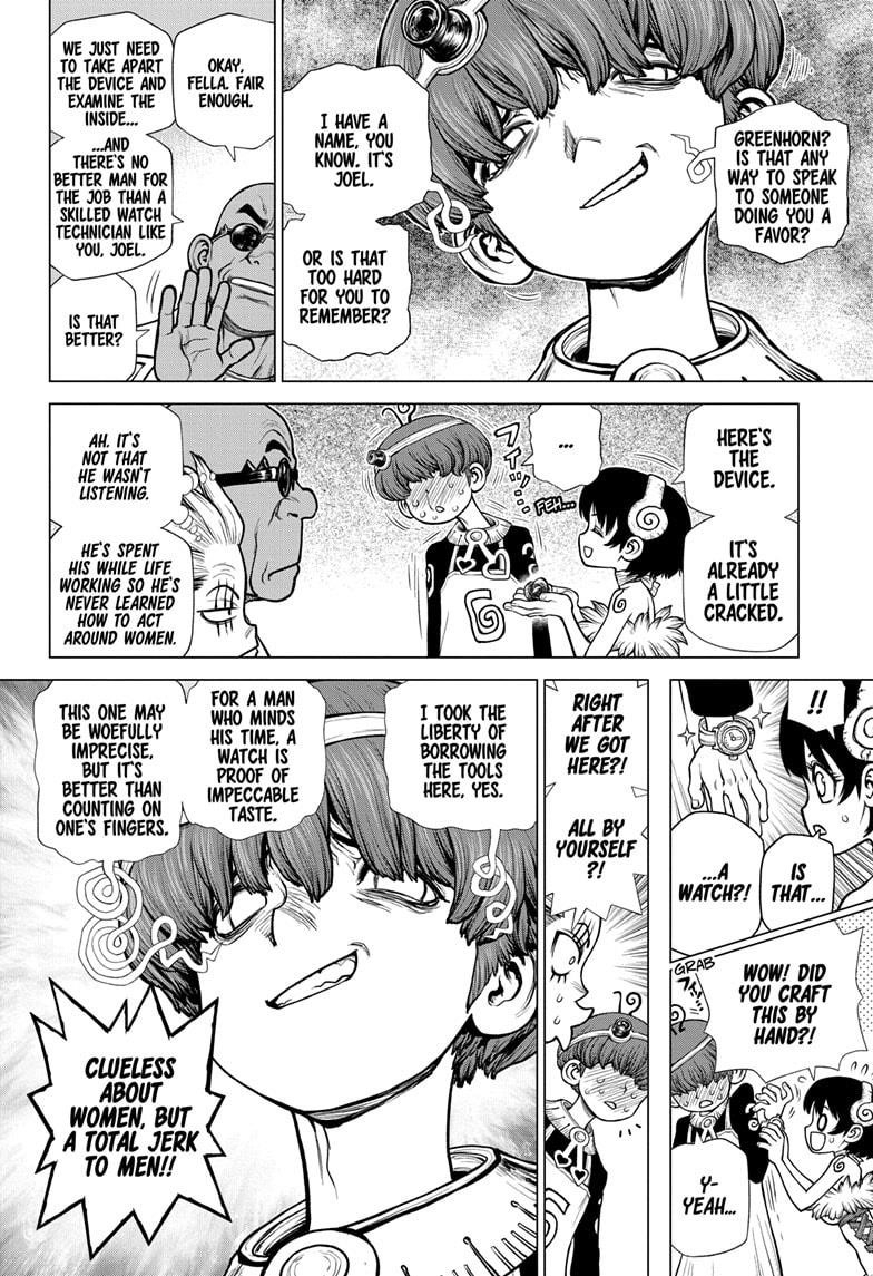 Dr. Stone Chapter 177 page 12 - Chapter 177: Medusa Mechanism