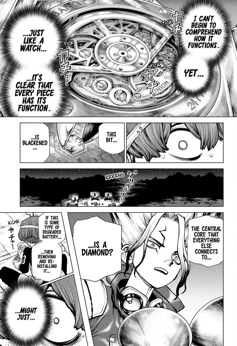 Dr. Stone Chapter 177 page 15 - Chapter 177: Medusa Mechanism
