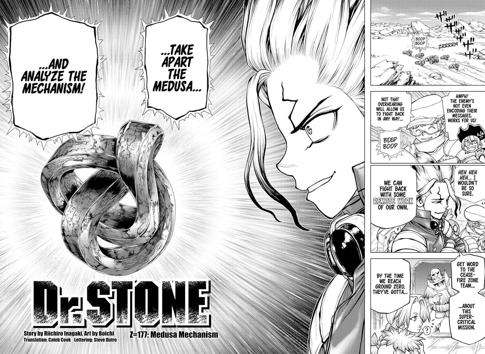 Dr. Stone Chapter 177 page 2 - Chapter 177: Medusa Mechanism