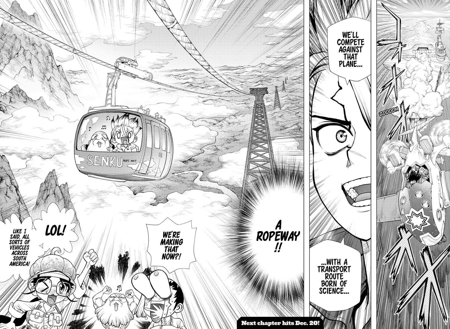 Dr. Stone Chapter 178 page 19 - Chapter 178: Science Scales Mountains