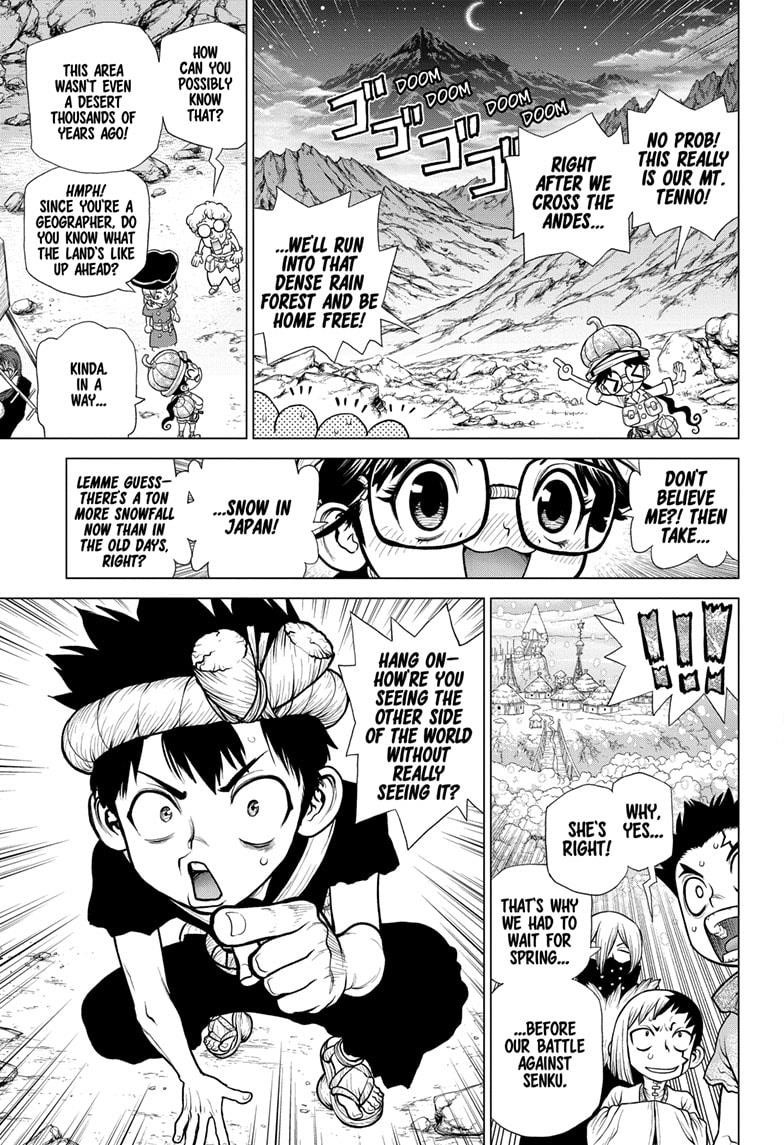 Dr. Stone Chapter 178 page 6 - Chapter 178: Science Scales Mountains