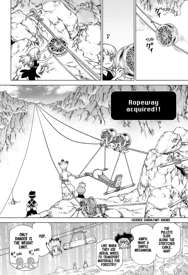 Dr. Stone Chapter 179 page 4 - Chapter 179: Bonds on the High-Wire