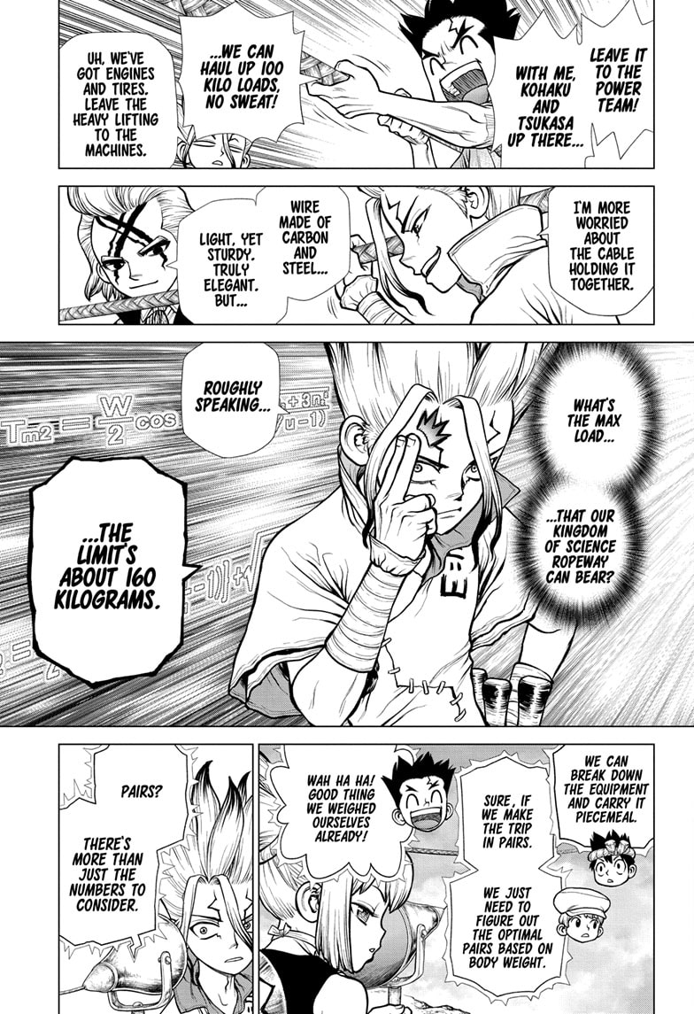 Dr. Stone Chapter 179 page 5 - Chapter 179: Bonds on the High-Wire