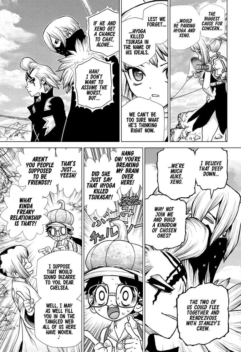 Dr. Stone Chapter 179 page 7 - Chapter 179: Bonds on the High-Wire