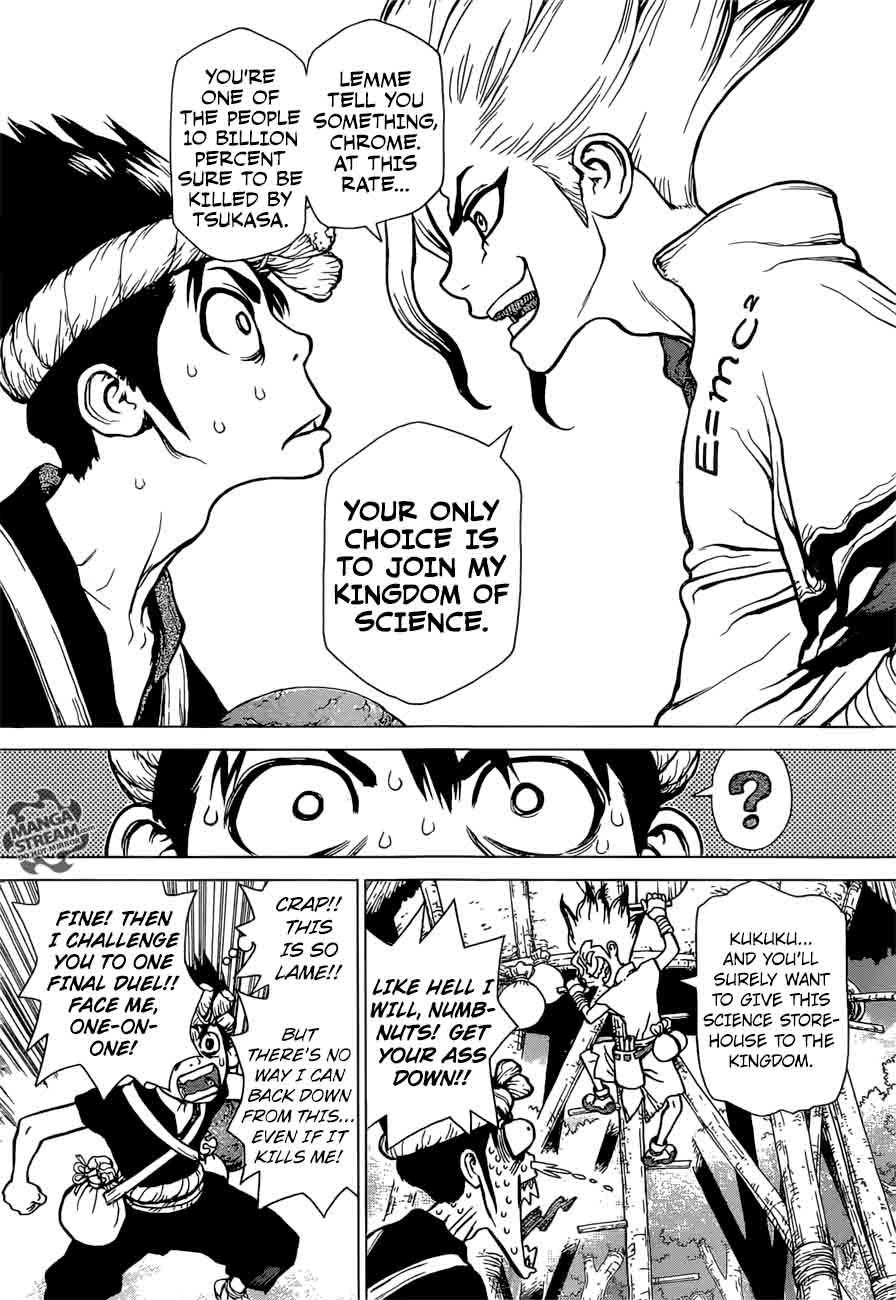 Dr. Stone Chapter 18 page 17 - Chapter 18: Sorcery Showdown