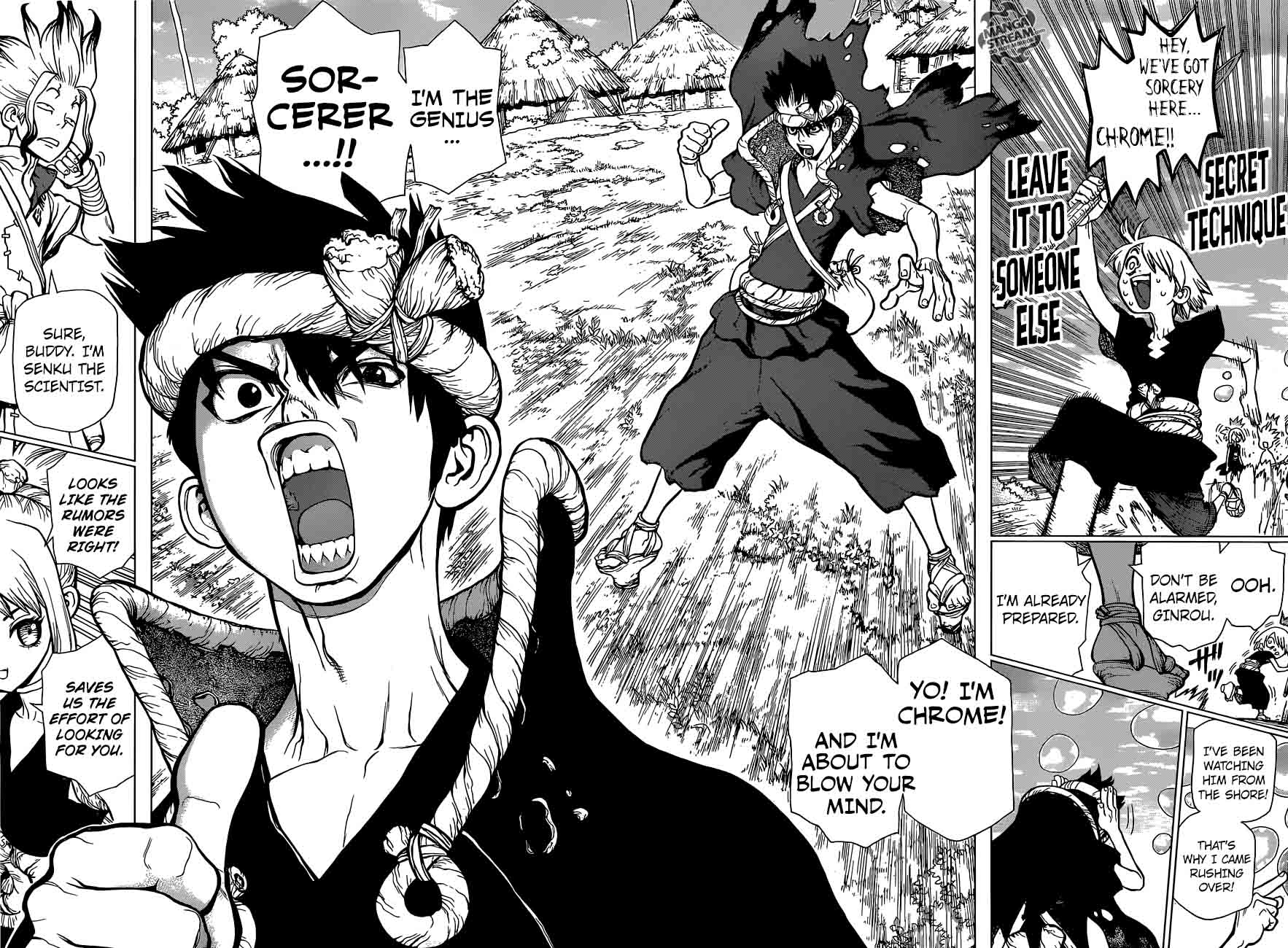 Dr. Stone Chapter 18 page 2 - Chapter 18: Sorcery Showdown