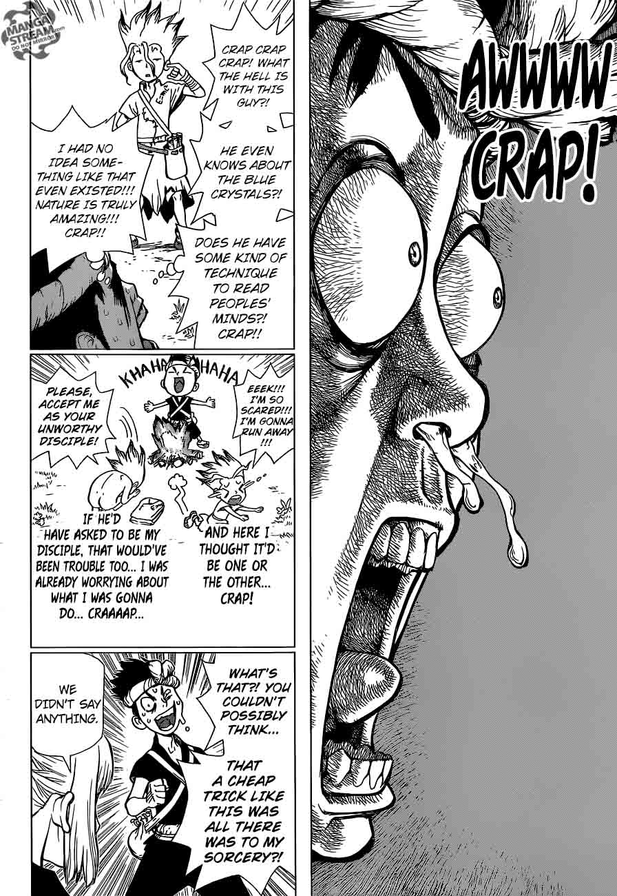 Dr. Stone Chapter 18 page 9 - Chapter 18: Sorcery Showdown