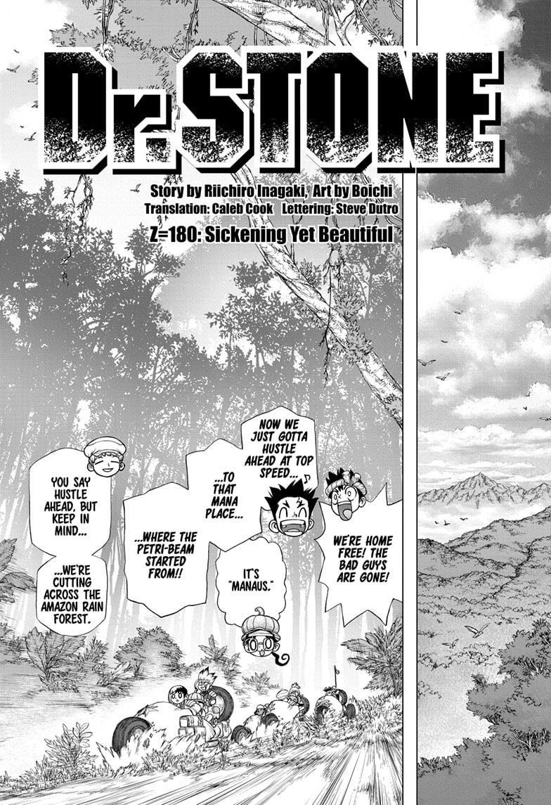 Dr. Stone Chapter 180 page 3 - Chapter 180: Sickening Yet Beautiful