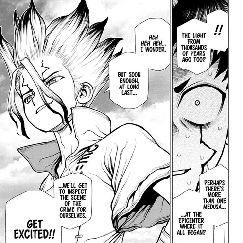 Dr. Stone Chapter 180: Sickening Yet Beautiful cover