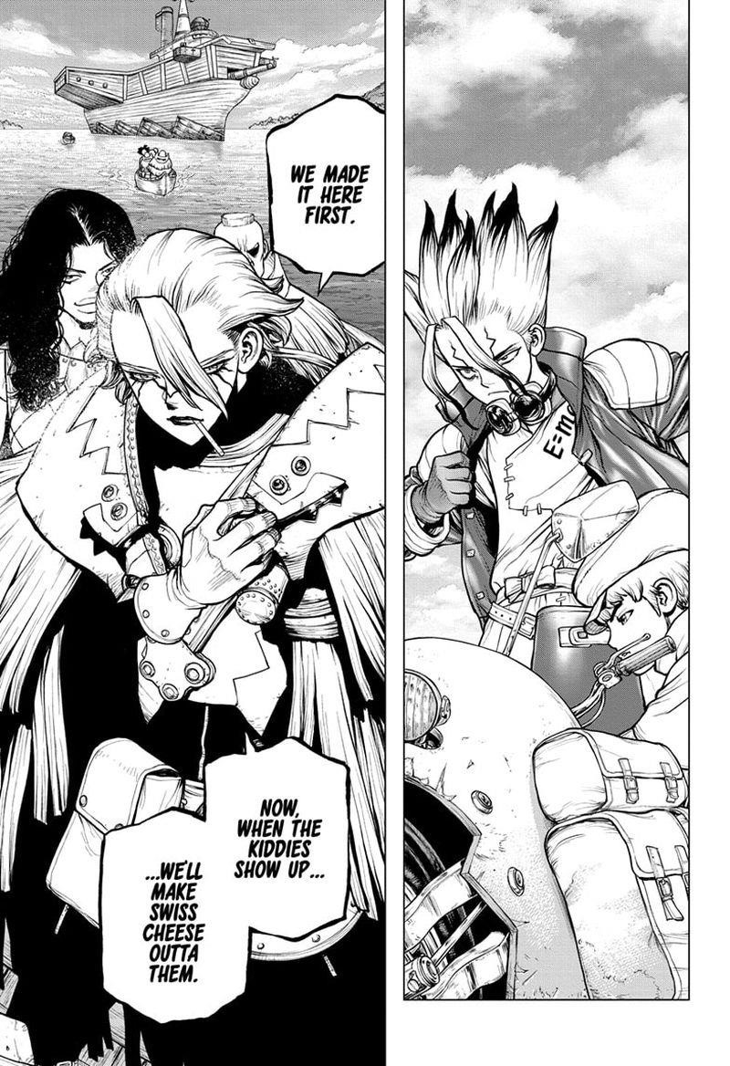 Dr. Stone Chapter 183 page 15 - Chapter 183: Stone Sanctuary