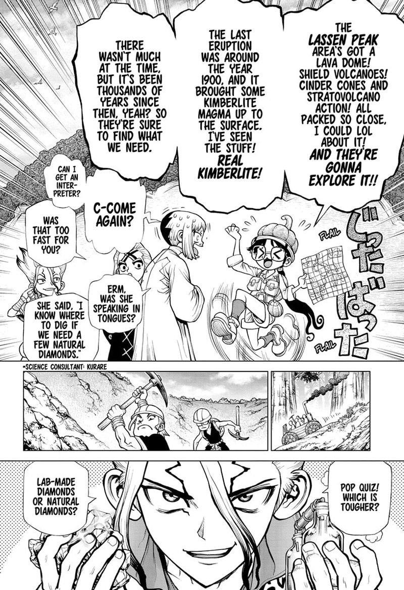 Dr. Stone Chapter 183 page 3 - Chapter 183: Stone Sanctuary
