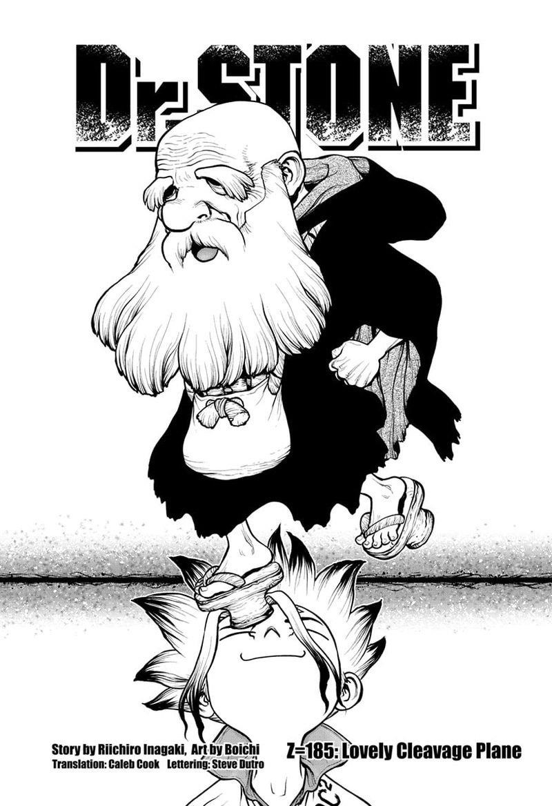Dr. Stone Chapter 185 page 1 - Chapter 185: Lovely Cleavage Plane