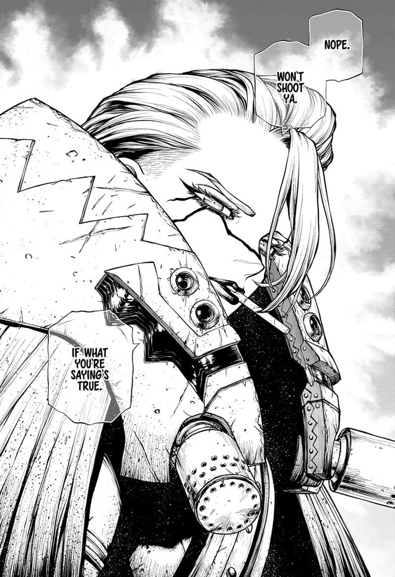 Dr. Stone Chapter 186 page 13 - Chapter 186: To Each Their Own Blade