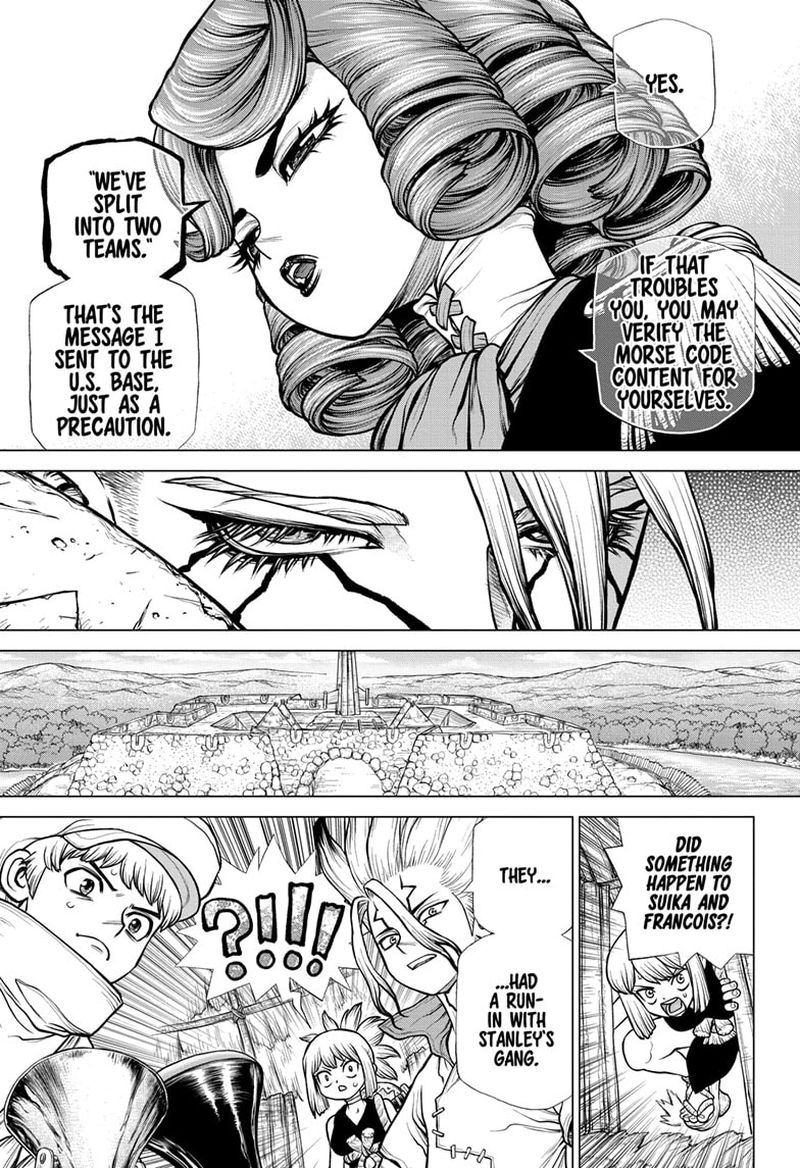 Dr. Stone Chapter 186 page 15 - Chapter 186: To Each Their Own Blade