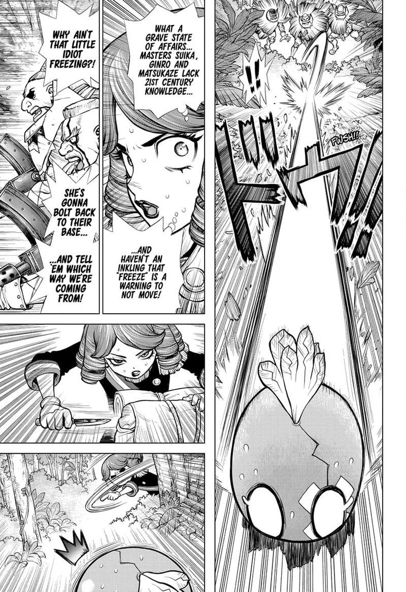 Dr. Stone Chapter 186 page 3 - Chapter 186: To Each Their Own Blade