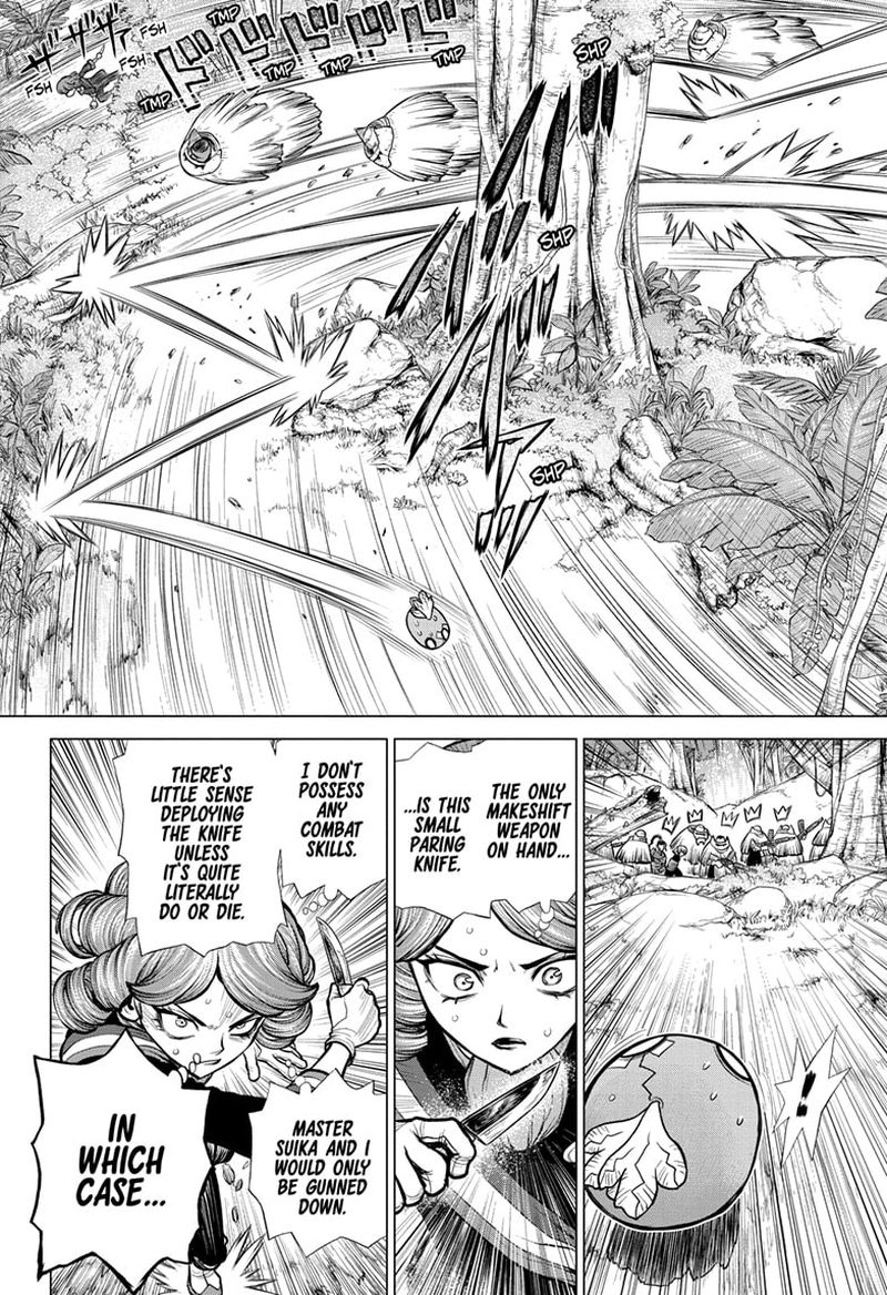 Dr. Stone Chapter 186 page 4 - Chapter 186: To Each Their Own Blade