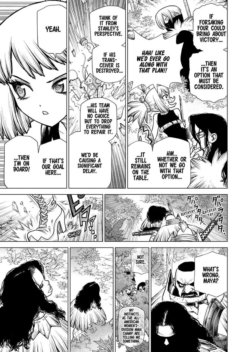 Dr. Stone Chapter 187 page 12 - Chapter 187: Cyber Guerilla