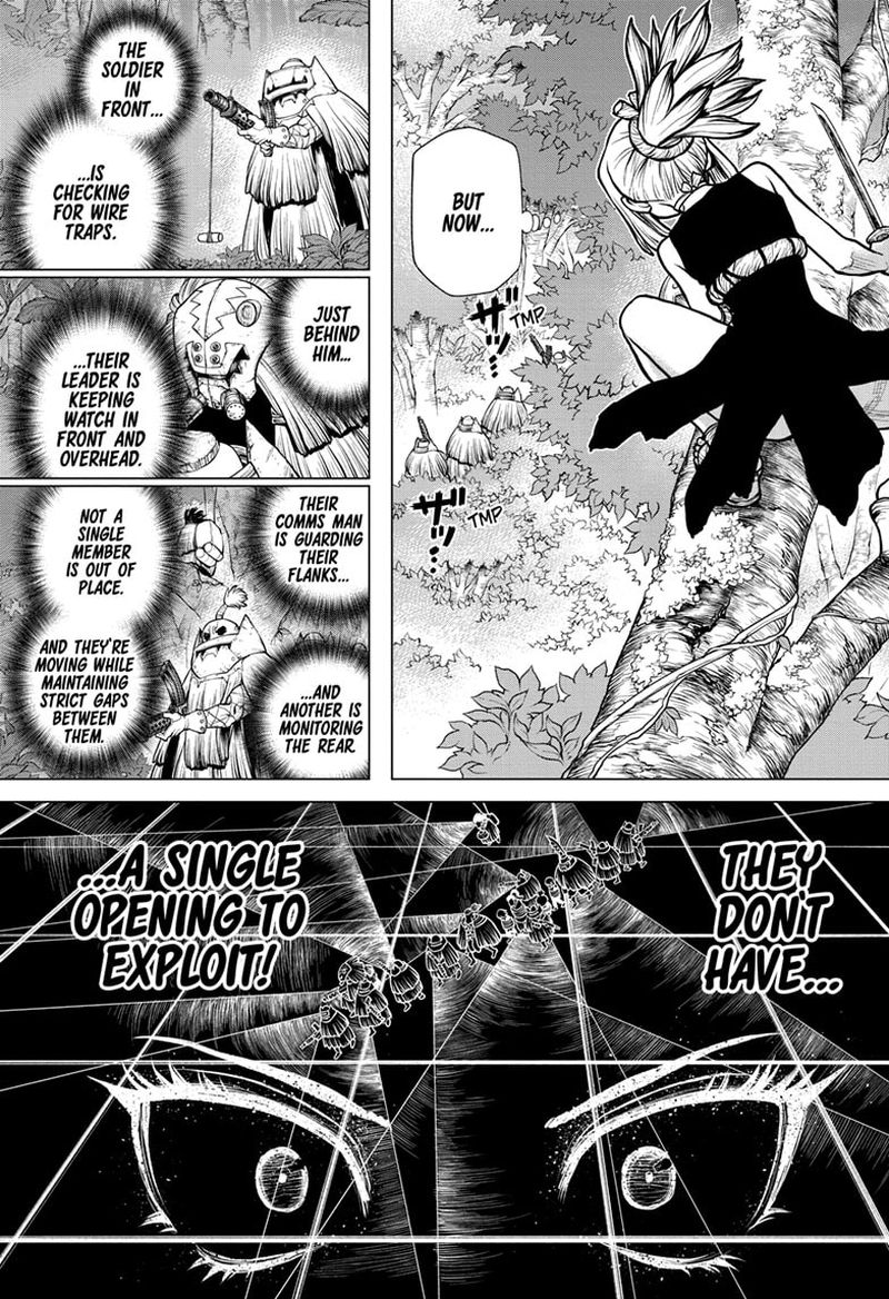 Dr. Stone Chapter 187 page 4 - Chapter 187: Cyber Guerilla