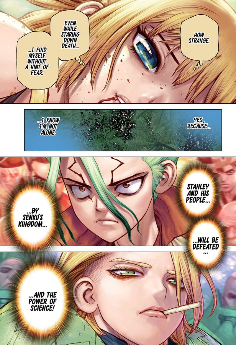 Dr. Stone Chapter 189 page 1 - Chapter 189: Our Dr. Stone