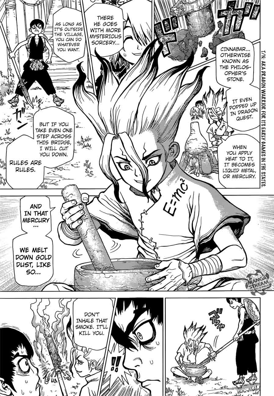 Dr. Stone Chapter 19 page 4 - Chapter 19: Two Million Years of Being