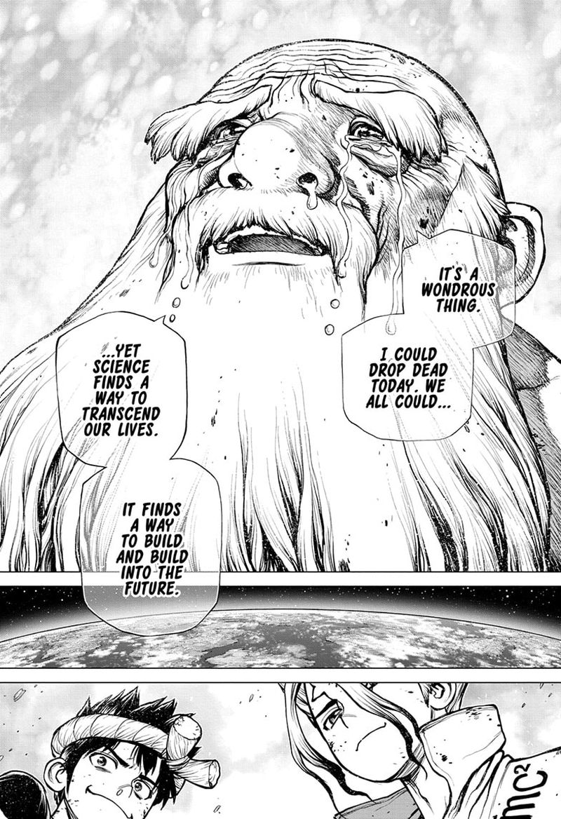 Dr. Stone Chapter 190 page 10 - Chapter 190: Science Transcends Life