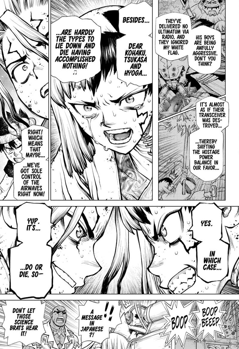 Dr. Stone Chapter 190 page 13 - Chapter 190: Science Transcends Life