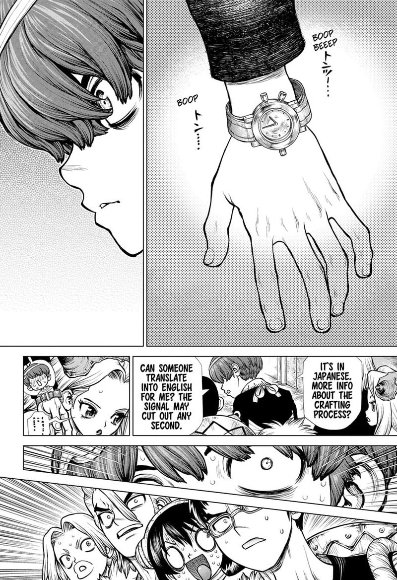 Dr. Stone Chapter 190 page 14 - Chapter 190: Science Transcends Life
