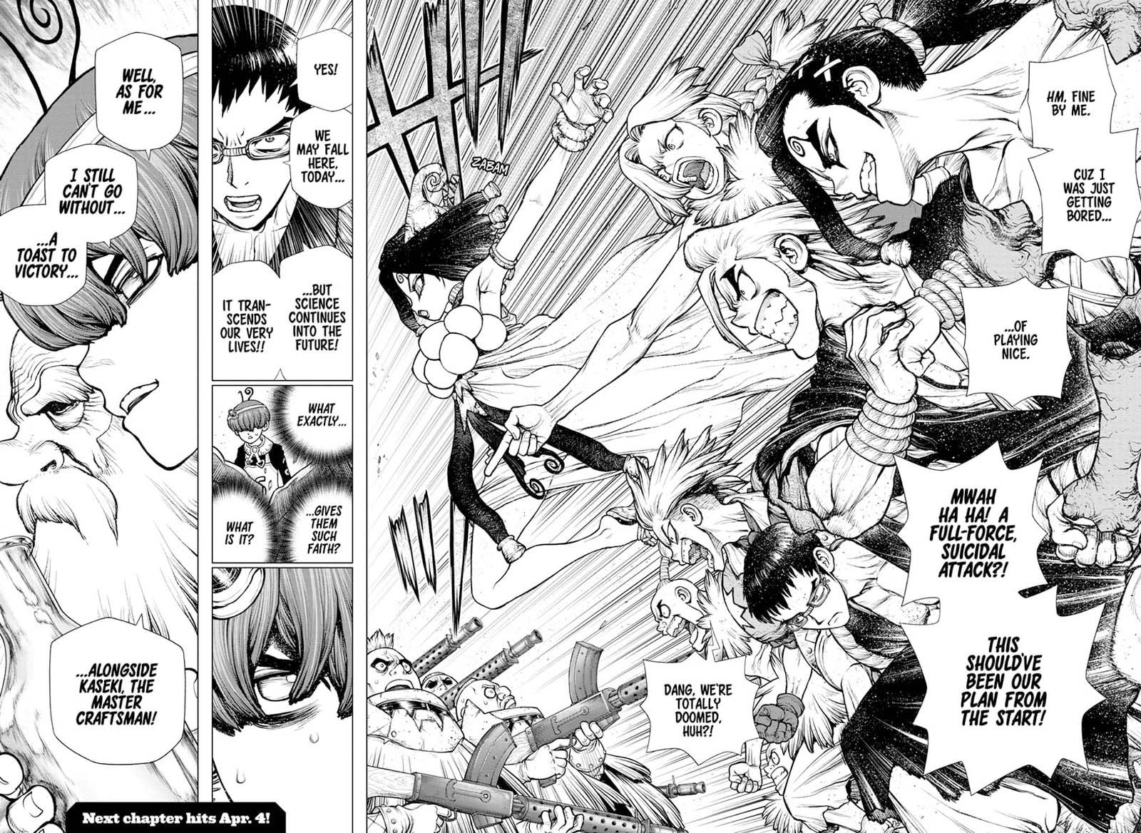 Dr. Stone Chapter 190 page 16 - Chapter 190: Science Transcends Life