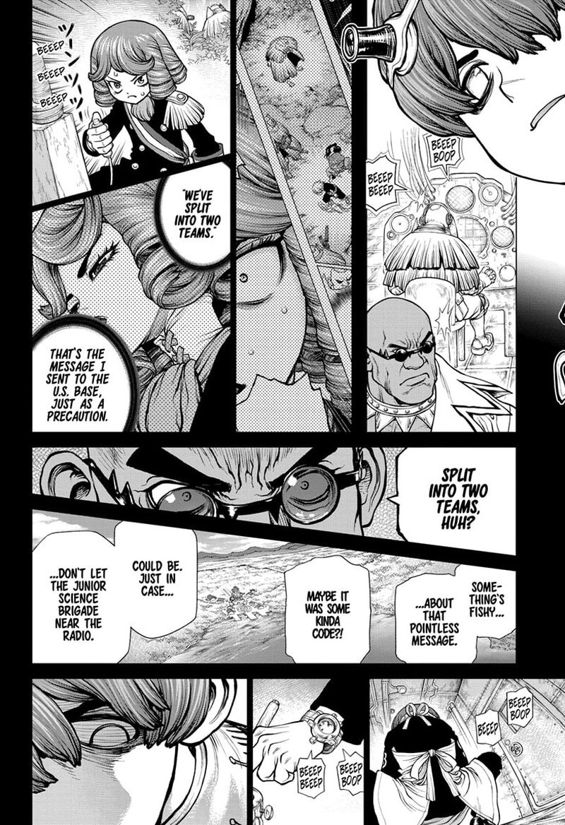 Dr. Stone Chapter 190 page 6 - Chapter 190: Science Transcends Life