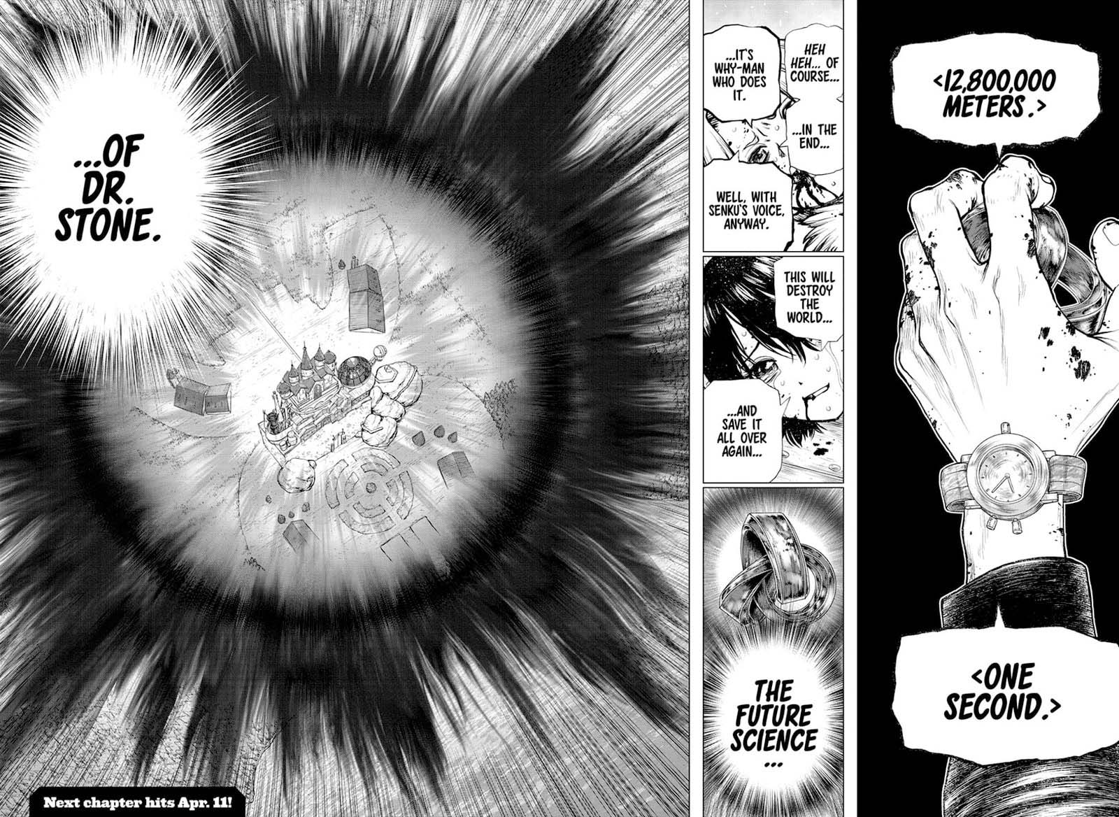 Dr. Stone Chapter 191 page 17 - Chapter 191: Divine Scream, Down to Earth