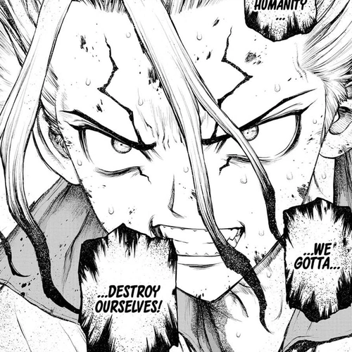 Dr. Stone Chapter 191: Divine Scream, Down to Earth cover