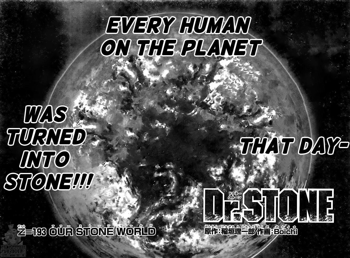 Dr. Stone Chapter 193 page 15 - Chapter 193: Our Stone World
