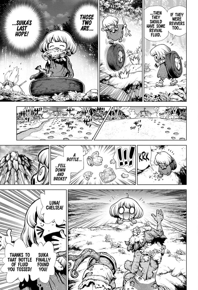 Dr. Stone Chapter 195 page 10 - Chapter 195: Treasure Hunter, All Alone