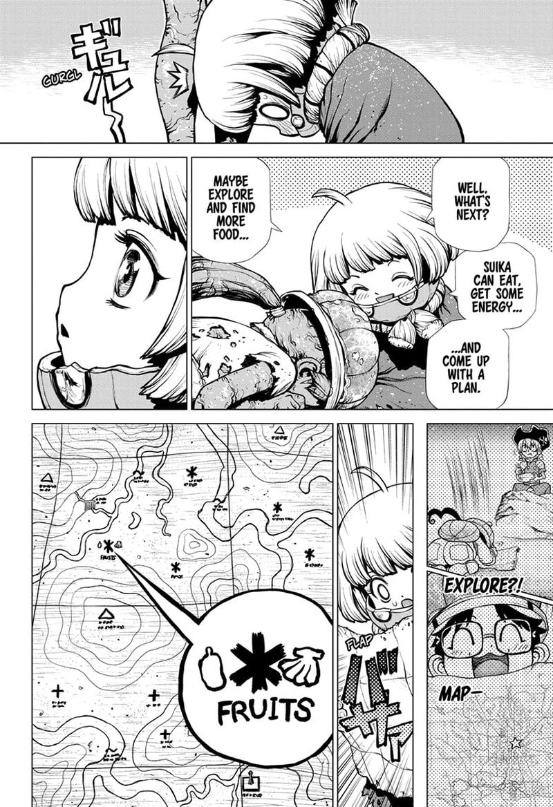 Dr. Stone Chapter 195 page 14 - Chapter 195: Treasure Hunter, All Alone