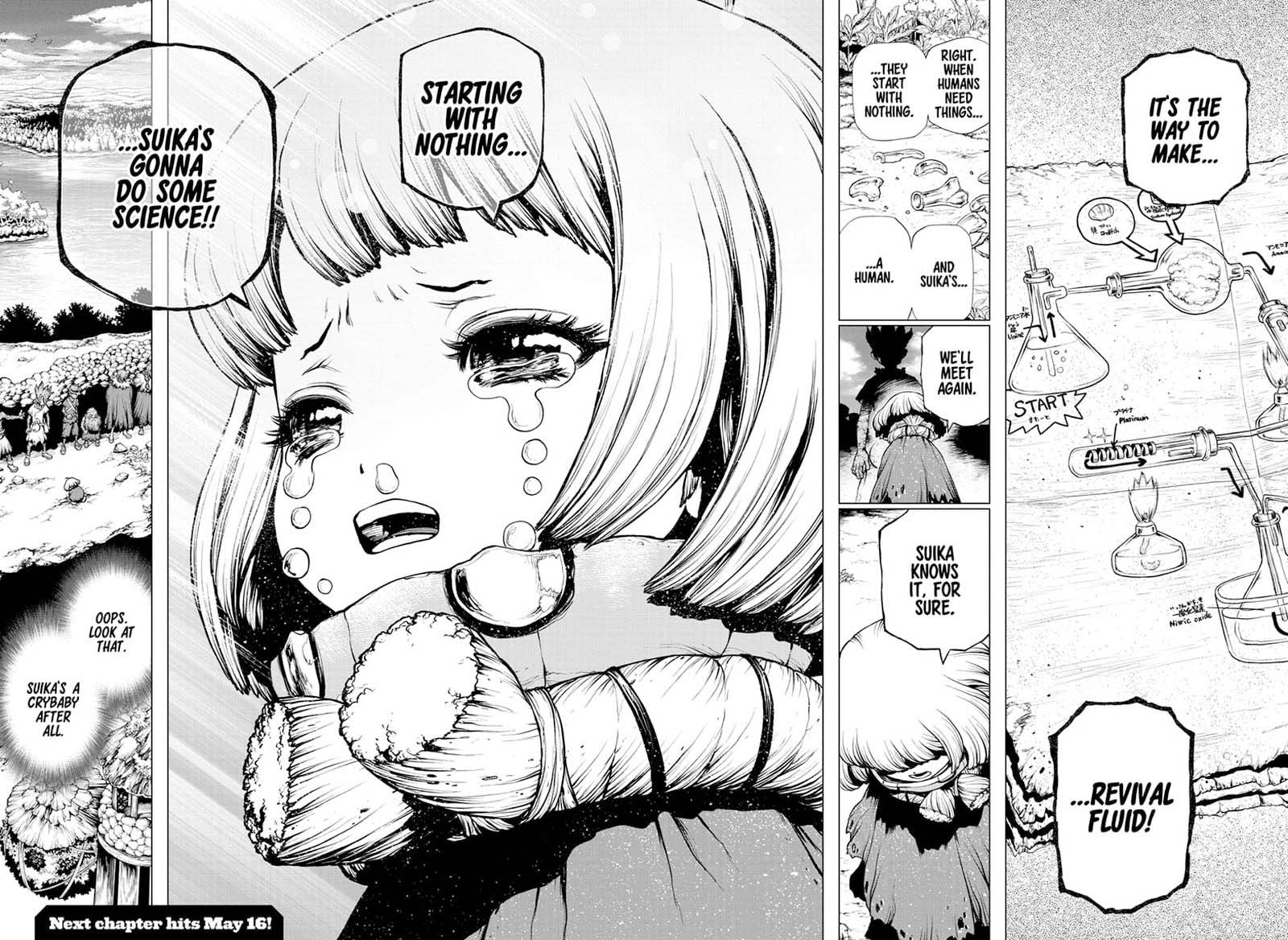 Dr. Stone Chapter 195 page 16 - Chapter 195: Treasure Hunter, All Alone