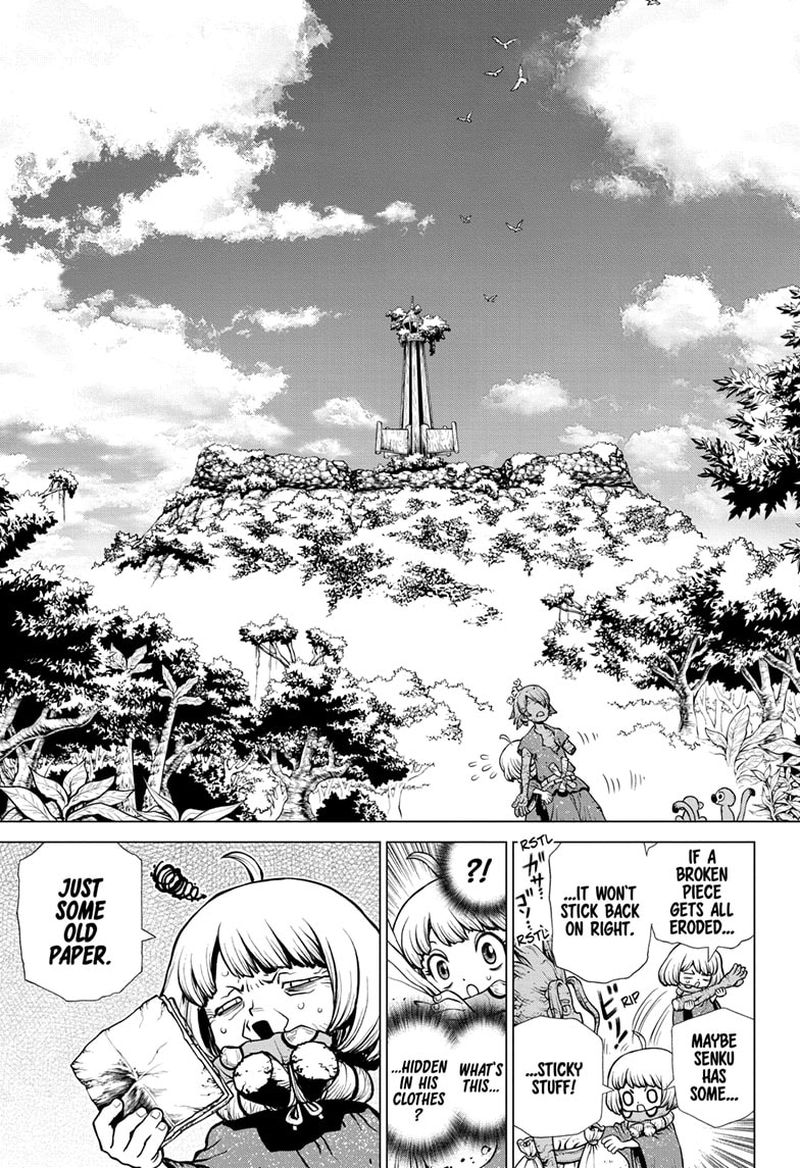 Dr. Stone Chapter 195 page 3 - Chapter 195: Treasure Hunter, All Alone