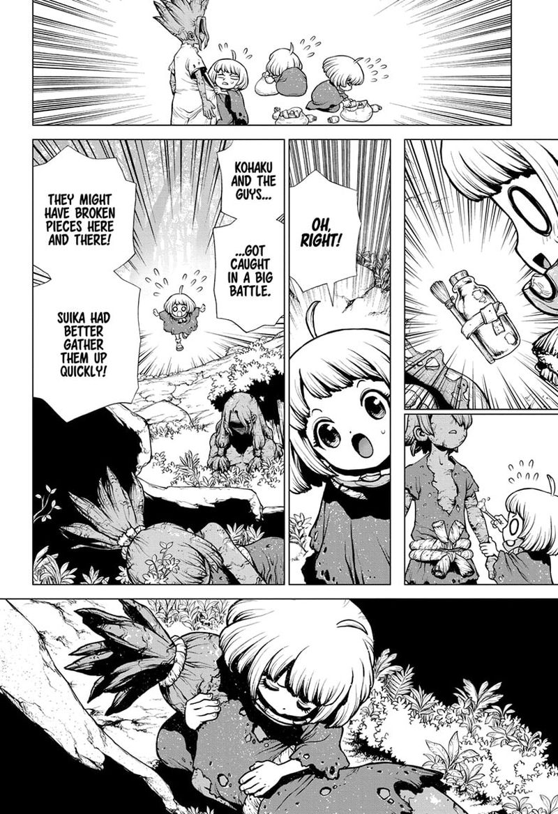 Dr. Stone Chapter 195 page 4 - Chapter 195: Treasure Hunter, All Alone