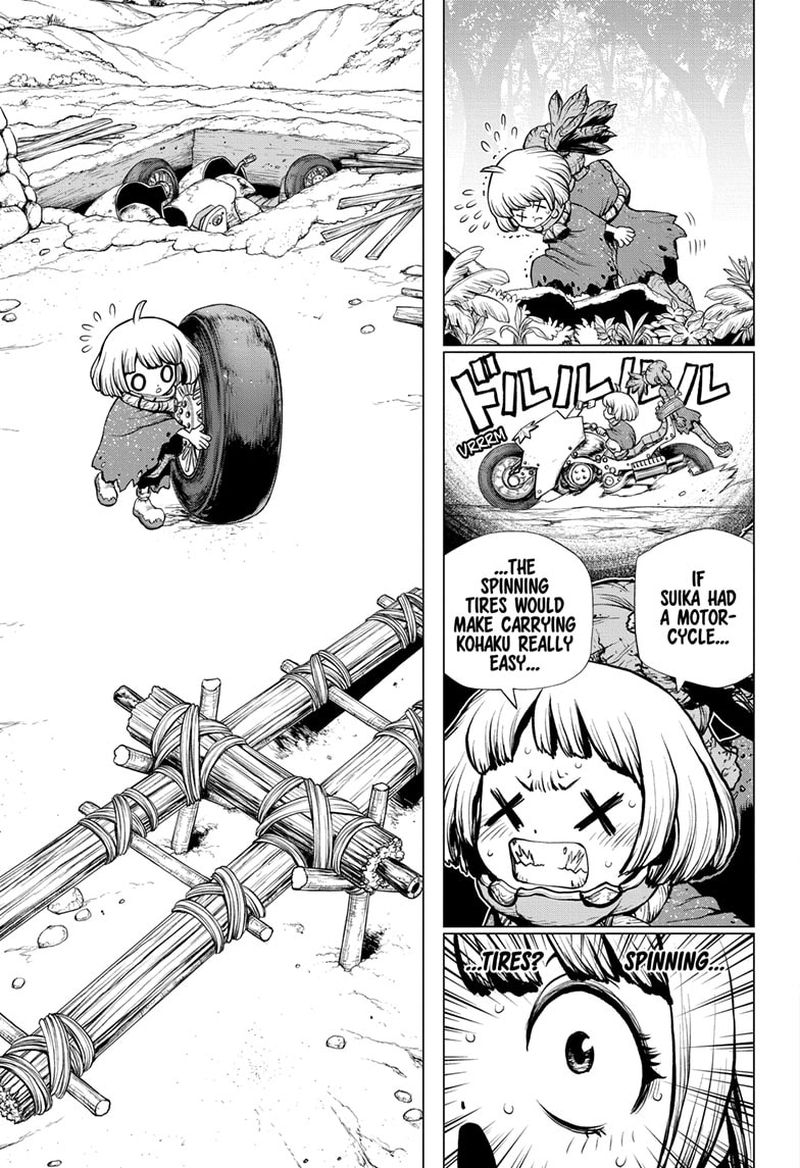 Dr. Stone Chapter 195 page 5 - Chapter 195: Treasure Hunter, All Alone