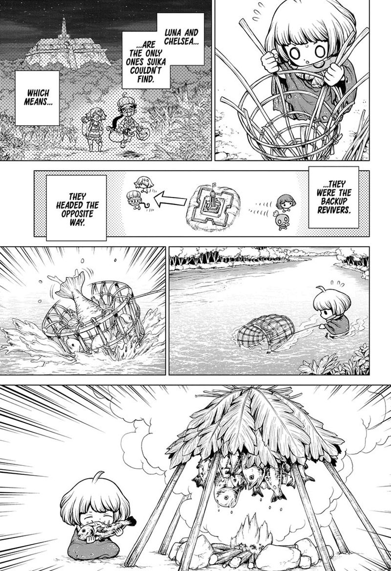 Dr. Stone Chapter 195 page 8 - Chapter 195: Treasure Hunter, All Alone