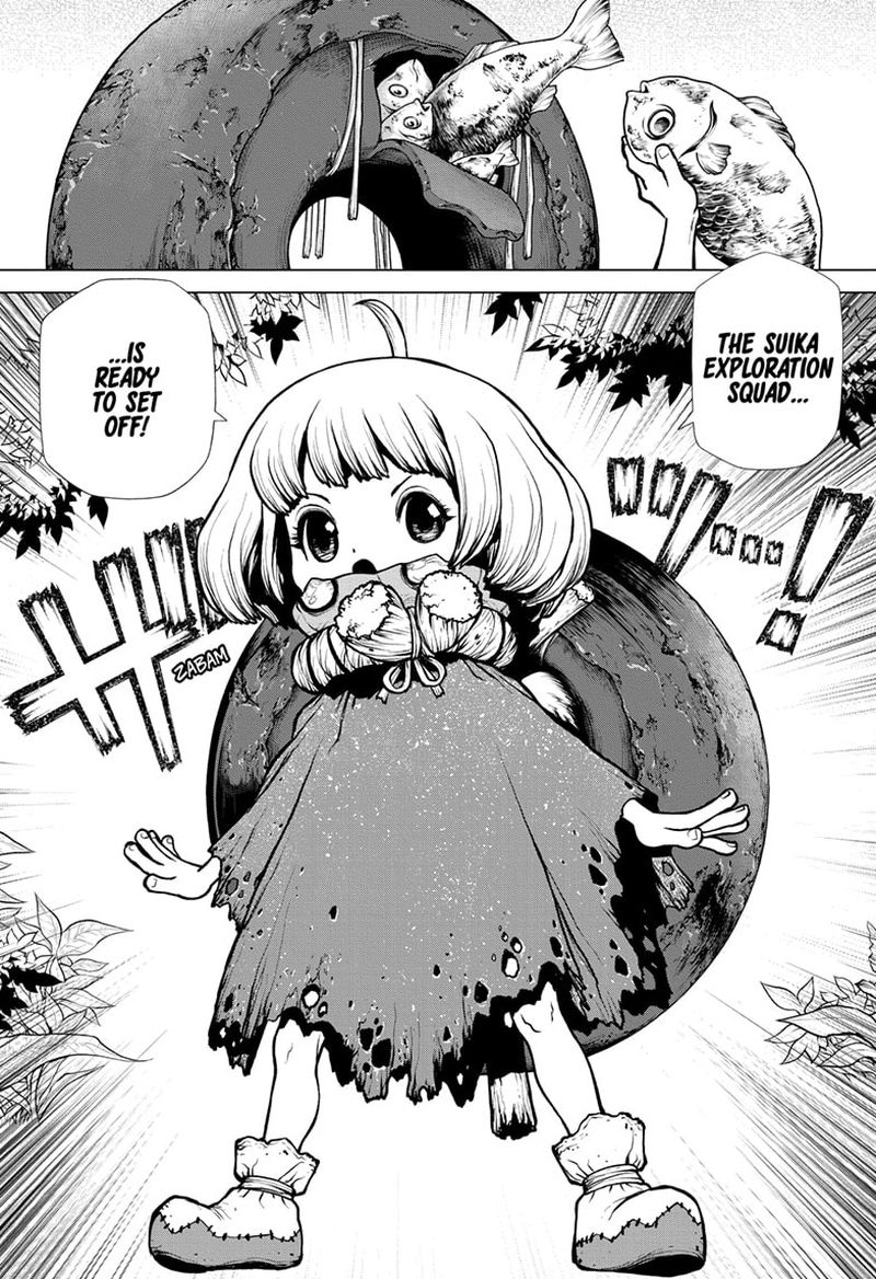 Dr. Stone Chapter 195 page 9 - Chapter 195: Treasure Hunter, All Alone