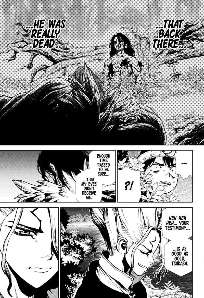 Dr. Stone Chapter 197 page 15 - Chapter 197: A Stony Eden and Its Forbidden Fruit