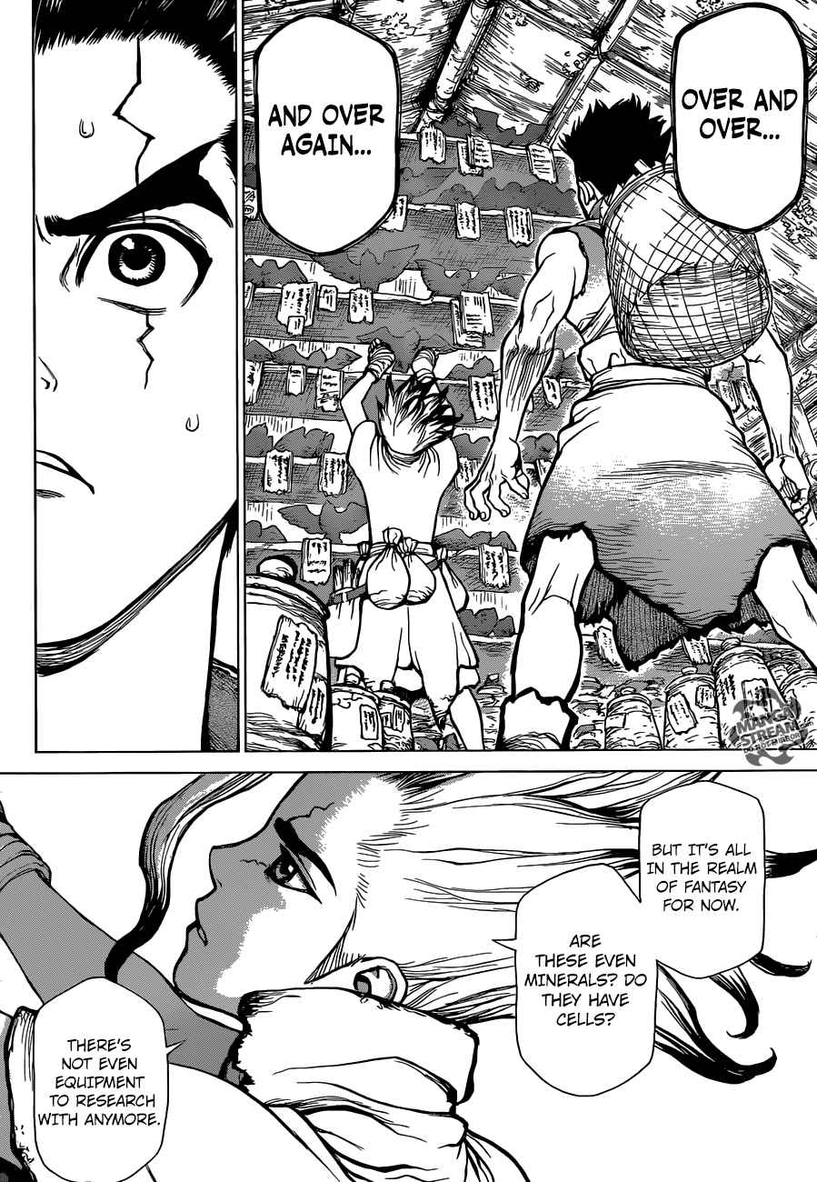 Dr. Stone Chapter 2 page 10 - Chapter 2: Fantasy vs Science