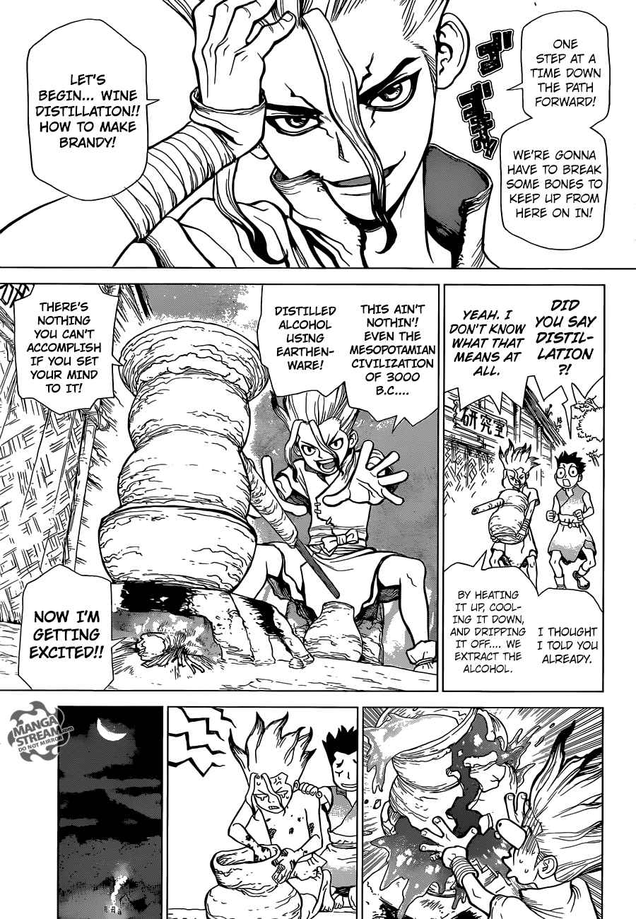 Dr. Stone Chapter 2 page 15 - Chapter 2: Fantasy vs Science