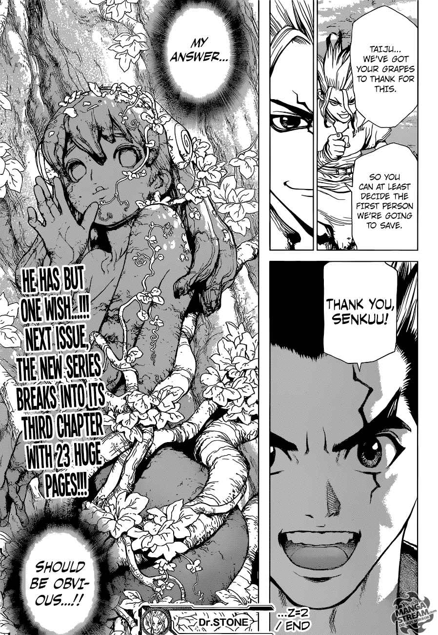 Dr. Stone Chapter 2 page 24 - Chapter 2: Fantasy vs Science