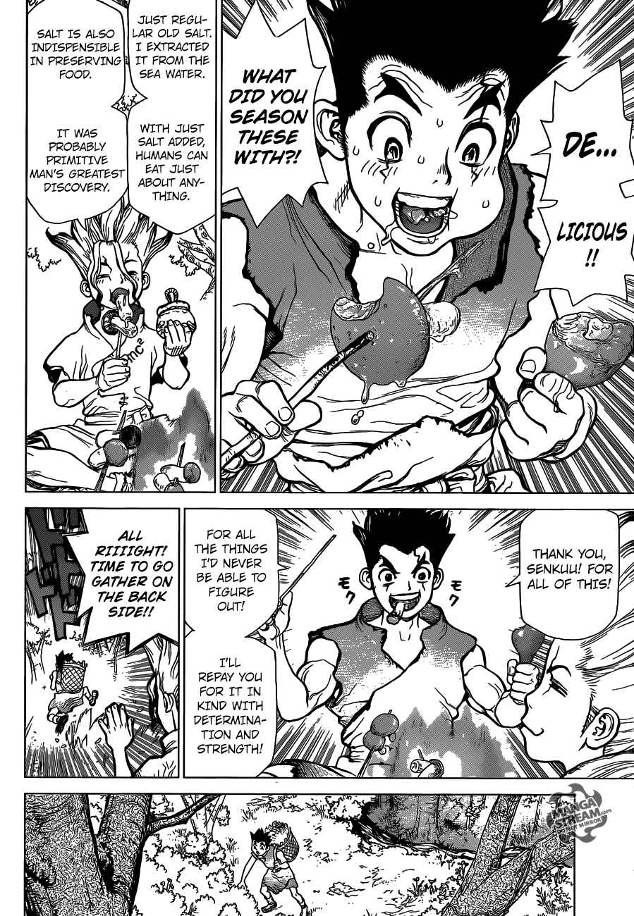 Dr. Stone Chapter 2 page 4 - Chapter 2: Fantasy vs Science