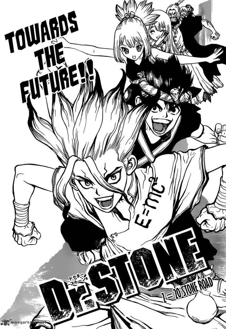 Dr. Stone Chapter 20 page 1 - Chapter 20: Stone Road