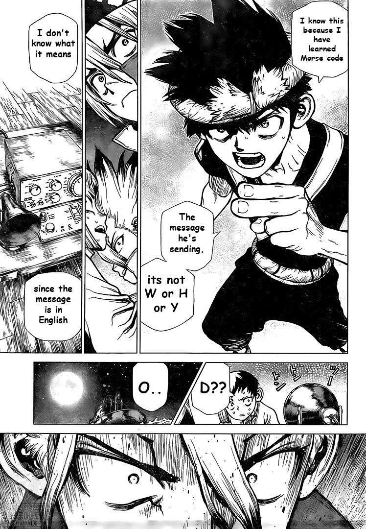 Dr. Stone Chapter 201 page 10 - Chapter 201: Morse Talk