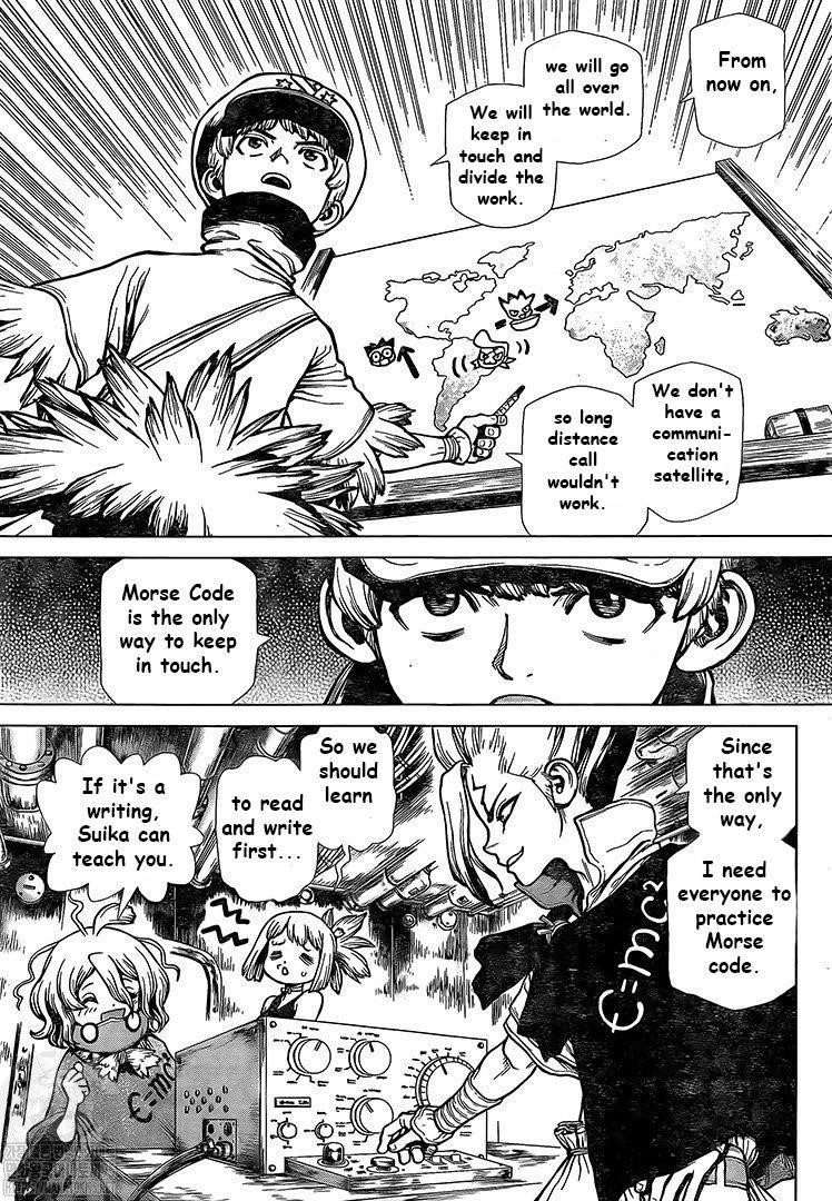 Dr. Stone Chapter 201 page 5 - Chapter 201: Morse Talk