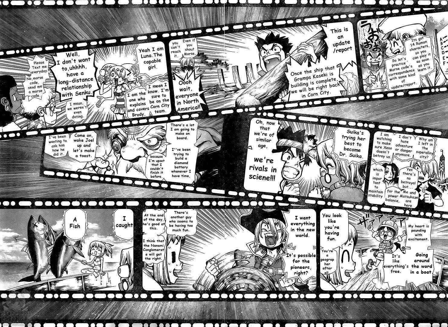 Dr. Stone Chapter 201 page 6 - Chapter 201: Morse Talk